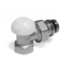 GIACOMINI Zestaw grzejnikowy 1/2" kątowy R470F z głowicą termostatyczną R470FX003